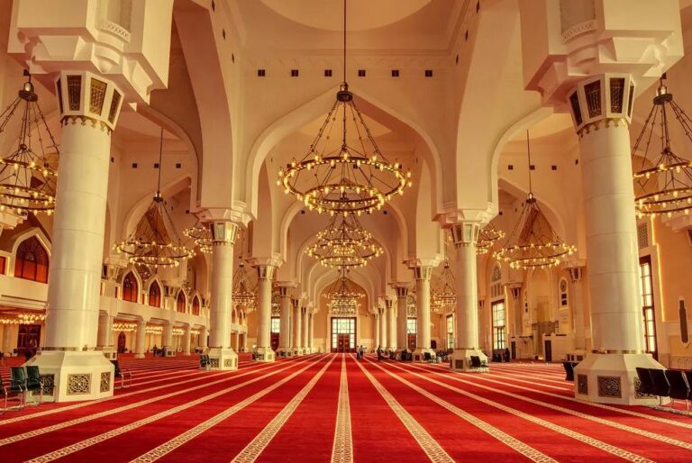 طرق تنظيف المساجد