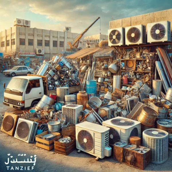 شركة شراء سكراب بجدة - شراء خردة الحديد والنحاس والالمنويم والمكيفات