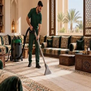 تنظيف الاستراحات