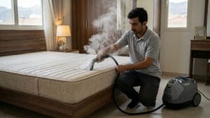 تنظيف وتعقيم المراتب بالبخار في المدينة المنورة